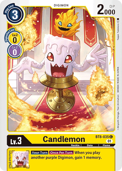 Candlemon [BT8-035] [New Awakening] | Clutch Gaming