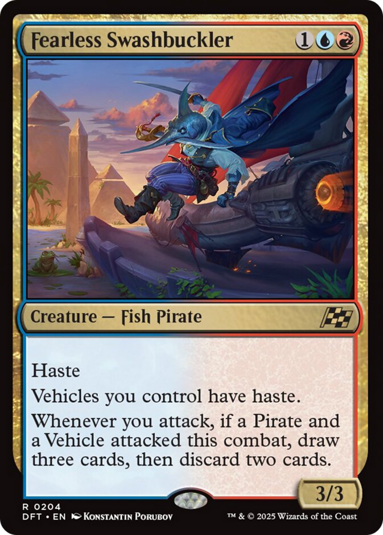 Fearless Swashbuckler [Aetherdrift] | Clutch Gaming