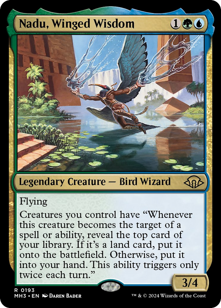 Nadu, Winged Wisdom [Modern Horizons 3] | Clutch Gaming