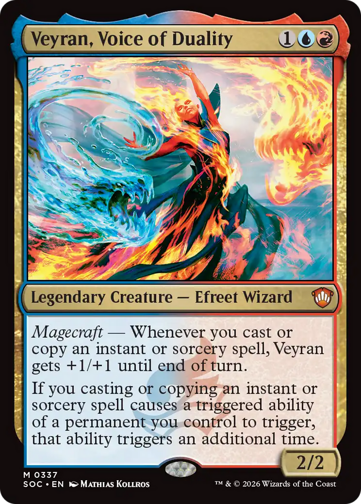 Veyran, Voice of Duality [Secrets of Strixhaven Commander] | Clutch Gaming