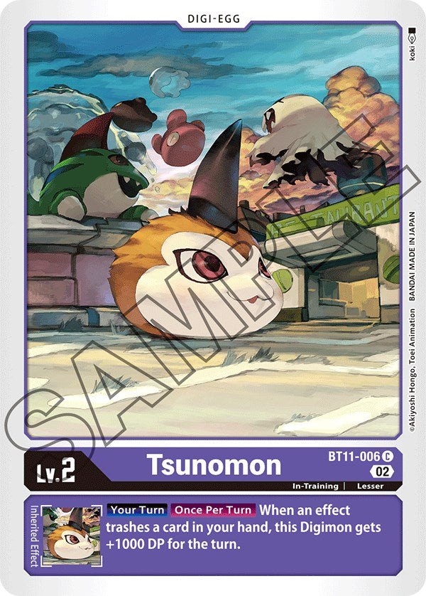 Tsunomon [BT11-006] [Dimensional Phase] | Clutch Gaming