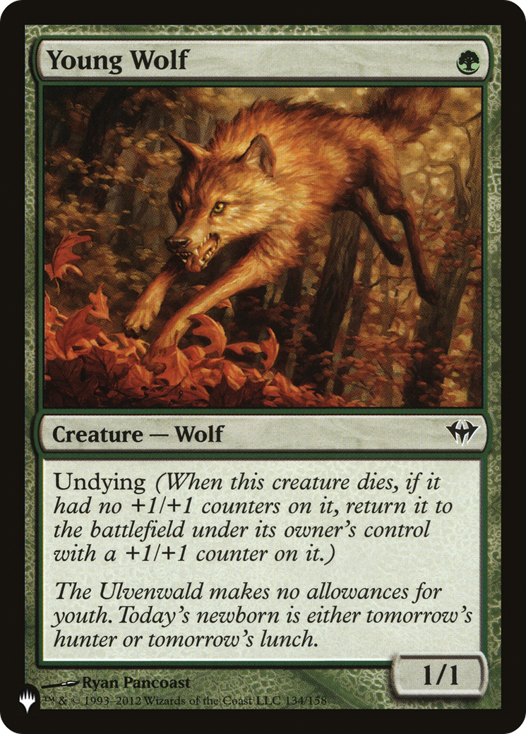 Young Wolf [The List Reprints] | Clutch Gaming