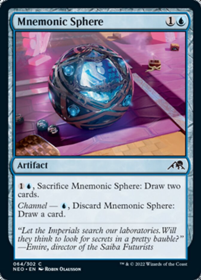 Mnemonic Sphere [Kamigawa: Neon Dynasty] | Clutch Gaming