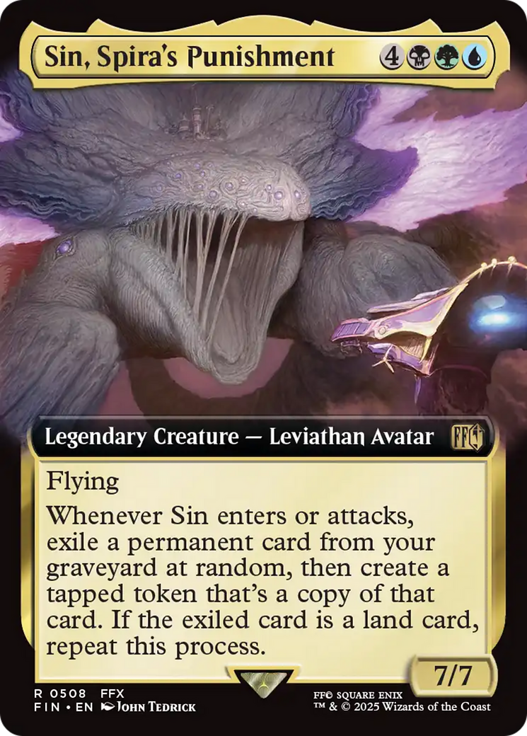 Sin, Spira's Punishment (Extended Art) [FINAL FANTASY] | Clutch Gaming