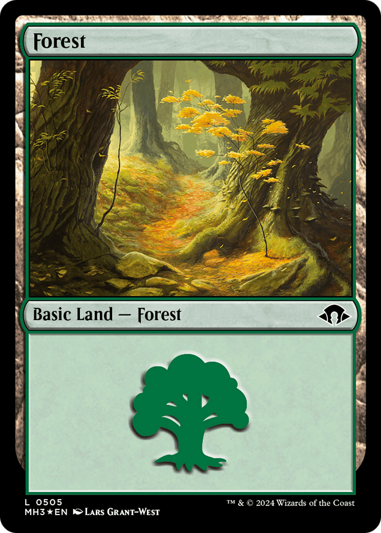 Forest (0505) (Ripple Foil) [Modern Horizons 3] | Clutch Gaming