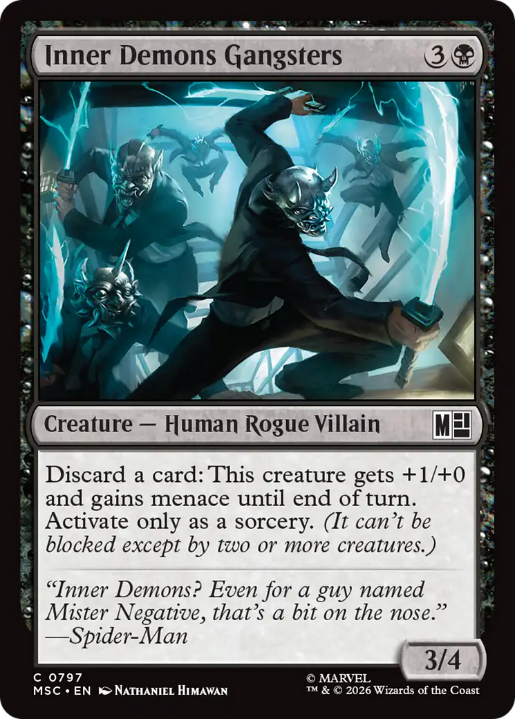 Inner Demons Gangsters [Marvel Super Heroes Commander] | Clutch Gaming