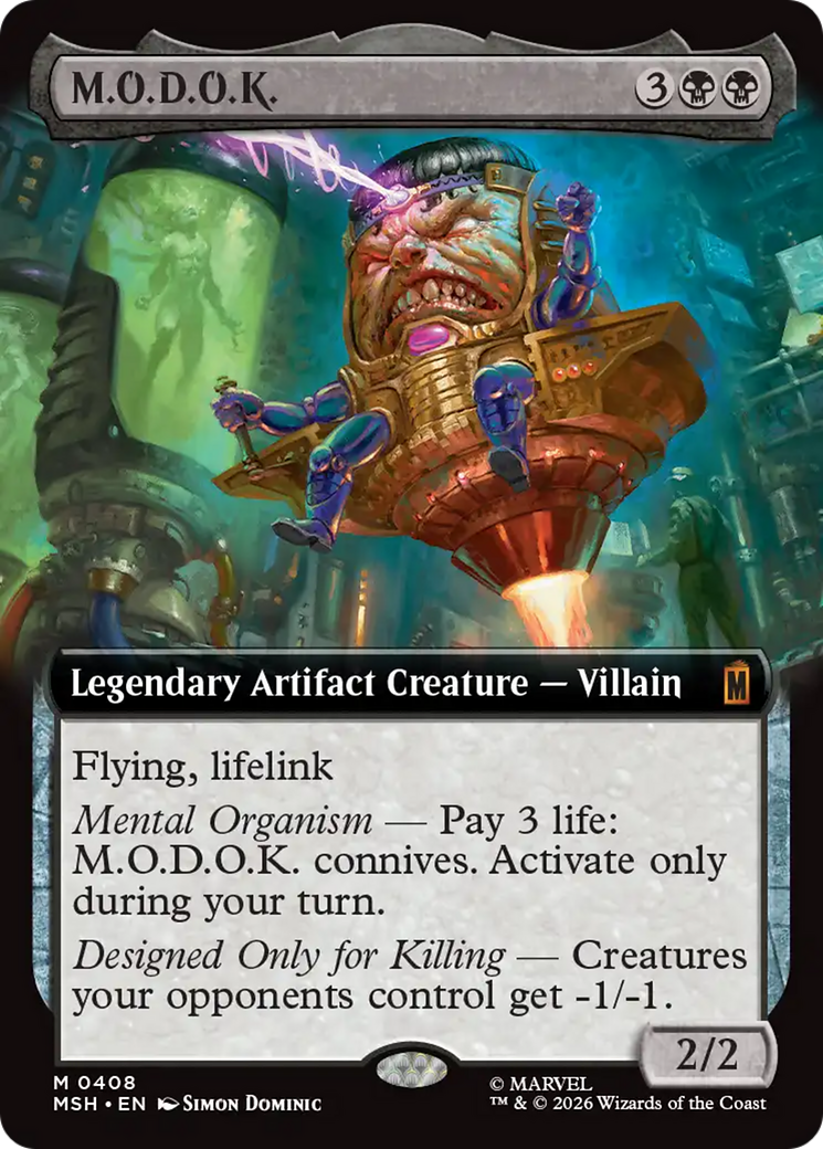 M.O.D.O.K. (Extended Art) [Marvel Super Heroes] | Clutch Gaming