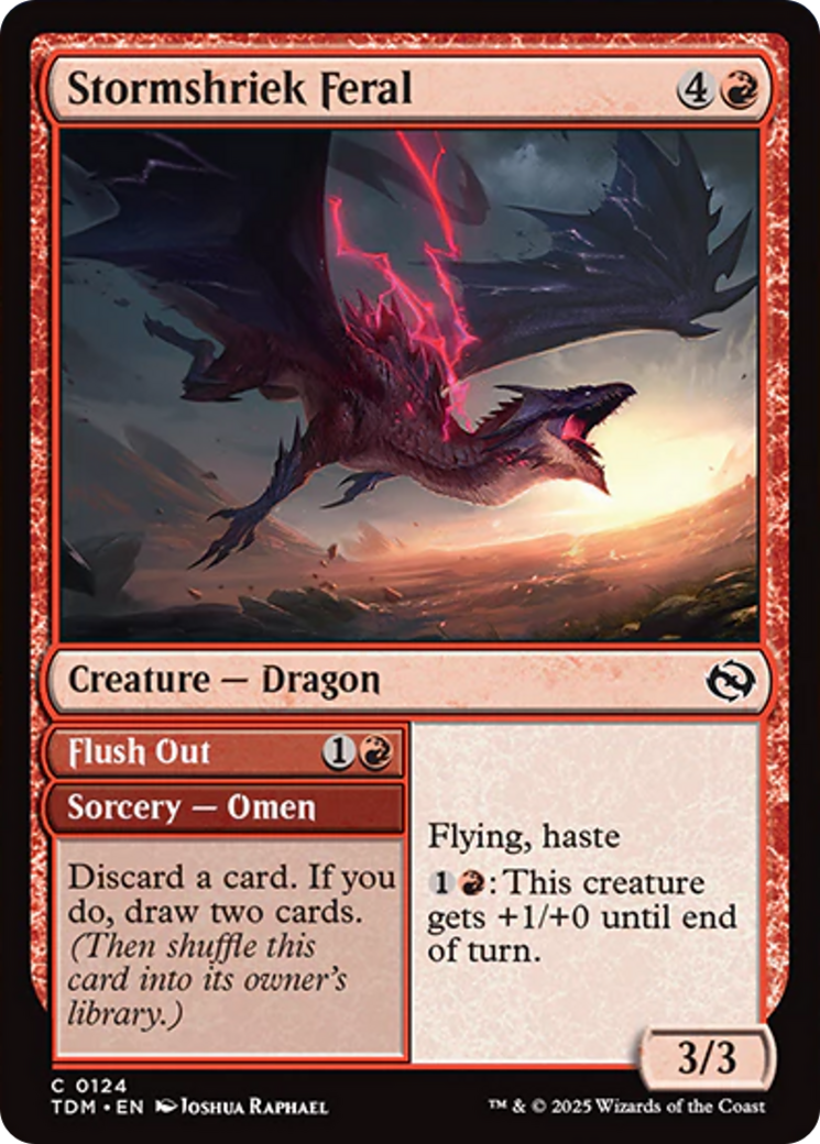 Stormshriek Feral [Tarkir: Dragonstorm] | Clutch Gaming