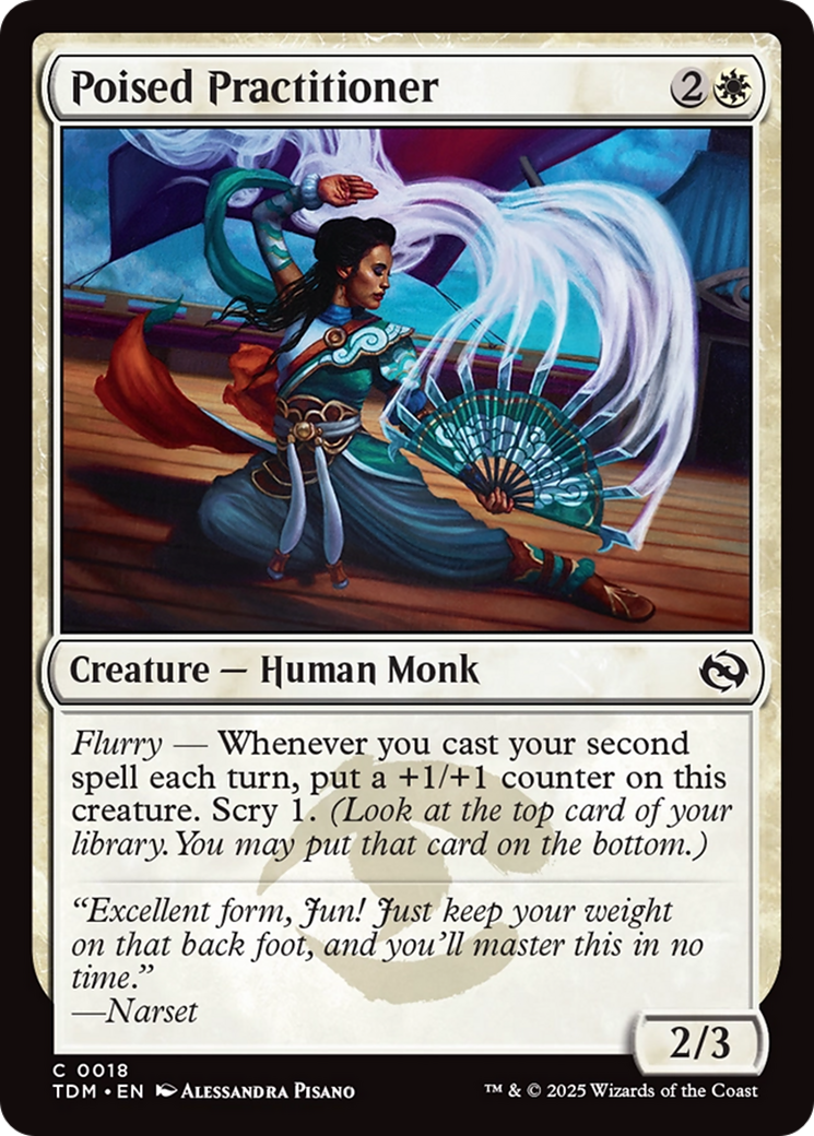 Poised Practitioner [Tarkir: Dragonstorm] | Clutch Gaming