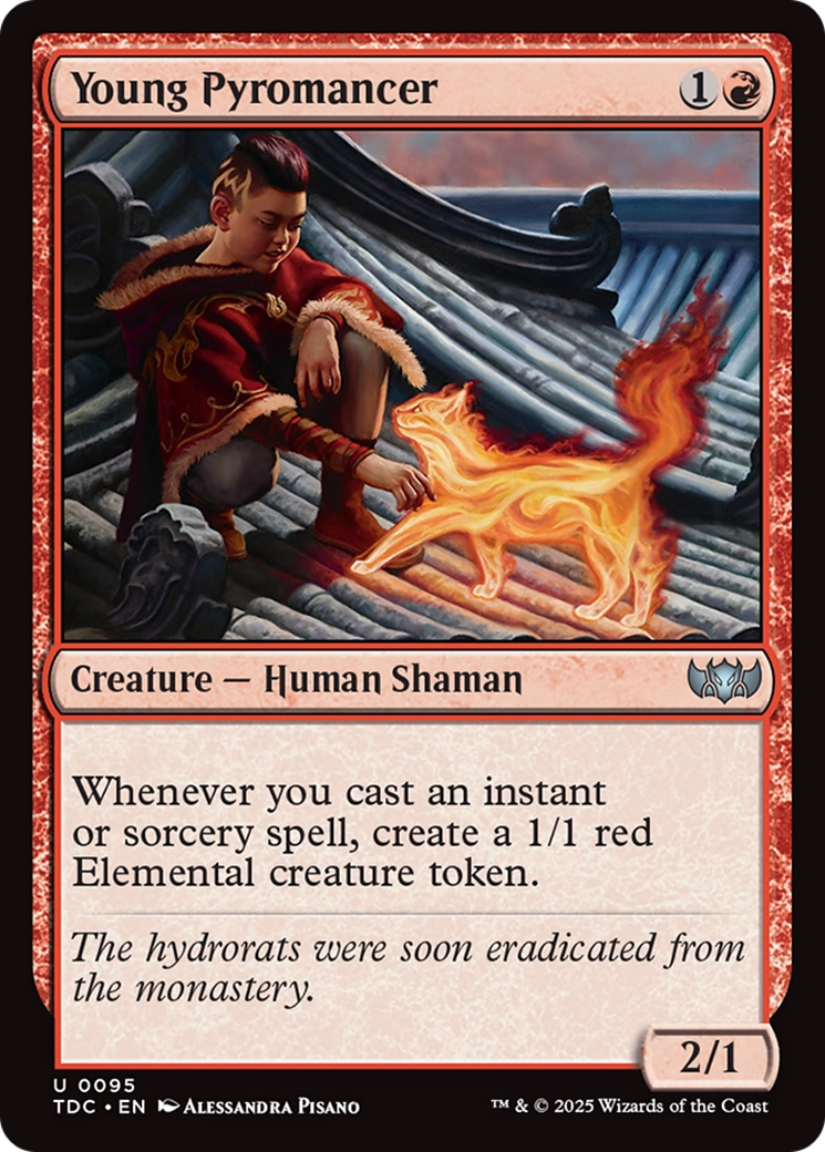 Young Pyromancer [Tarkir: Dragonstorm Commander] | Clutch Gaming