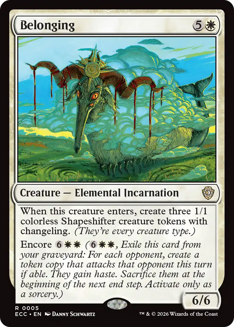 Belonging [Lorwyn Eclipsed Commander] | Clutch Gaming