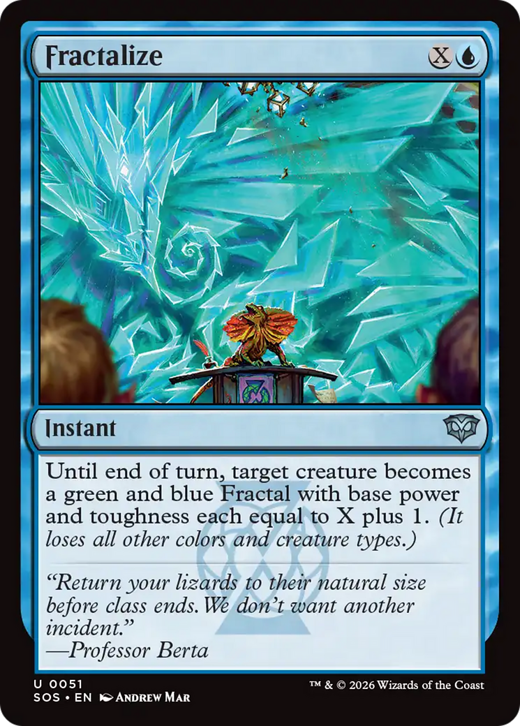 Fractalize [Secrets of Strixhaven] | Clutch Gaming