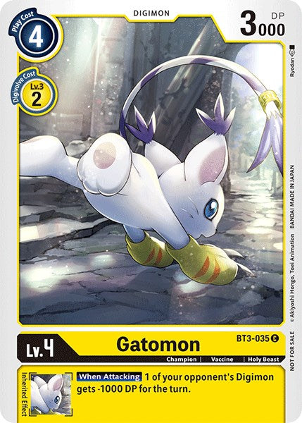 Gatomon [BT3-035] (Official Tournament Pack Vol.3) [Release Special Booster Promos] | Clutch Gaming