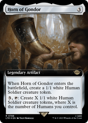 Horn of Gondor (Extended Art) (Surge Foil) [The Lord of the Rings: Tales of Middle-Earth] | Clutch Gaming