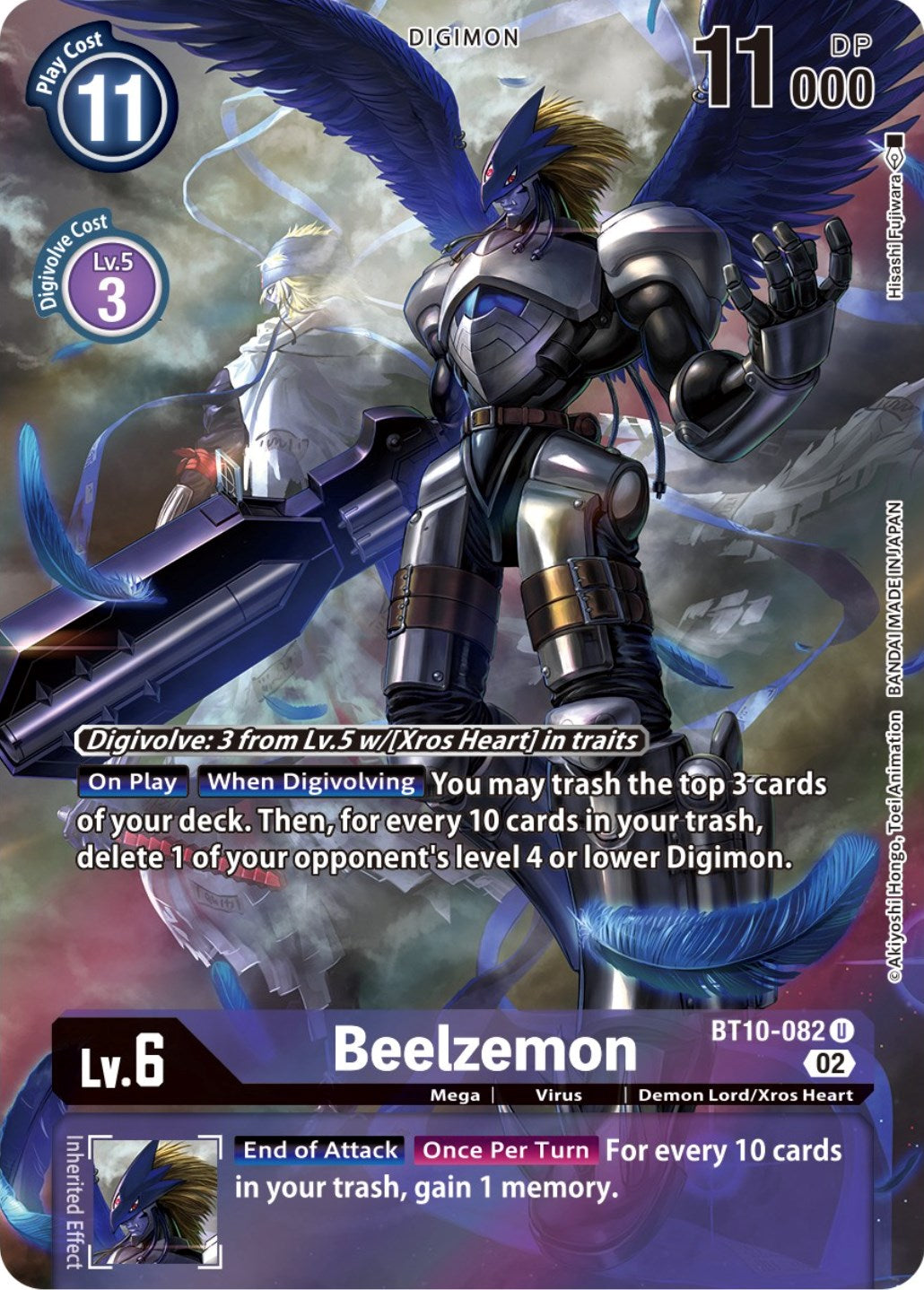 Beelzemon [BT10-082] (Alternate Art) [Xros Encounter] | Clutch Gaming