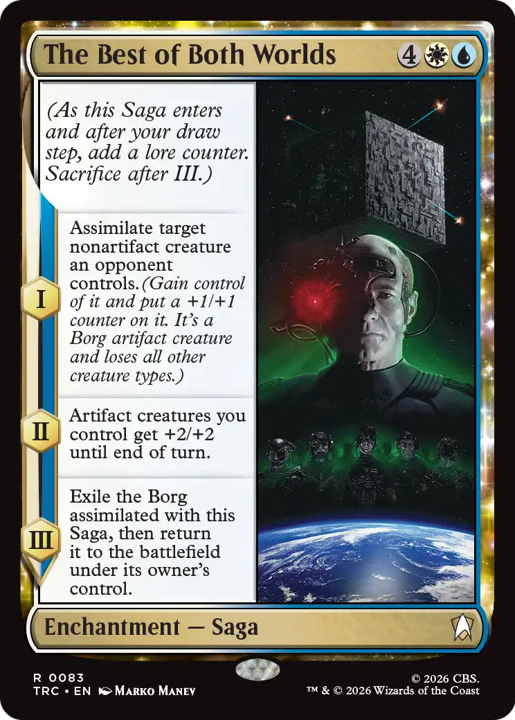 The Best of Both Worlds (Surge Foil) [Star Trek Commander] | Clutch Gaming
