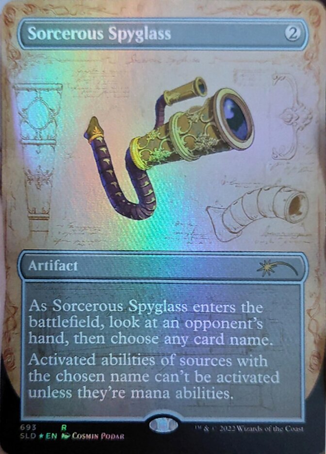 Sorcerous Spyglass (Blueprint) [Secret Lair Drop Promos] | Clutch Gaming