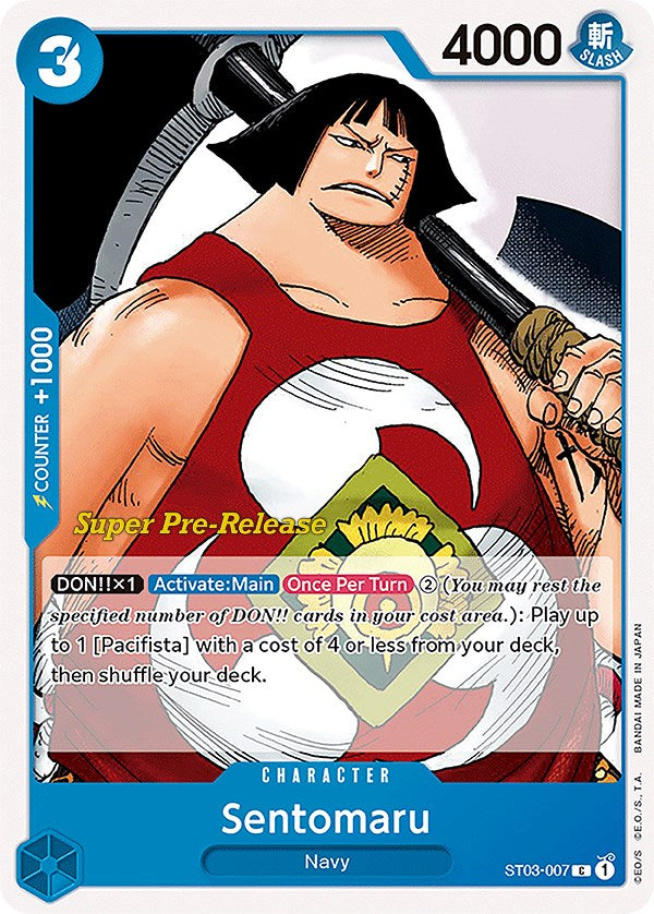 Sentomaru [Super Pre-Release Starter Deck: The Seven Warlords of the Sea] | Clutch Gaming