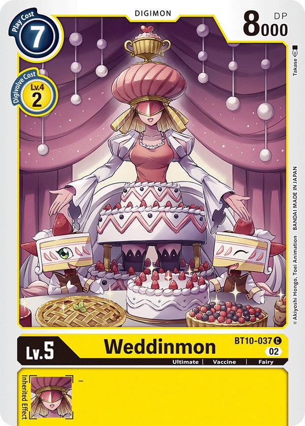 Weddinmon [BT10-037] [Xros Encounter] | Clutch Gaming