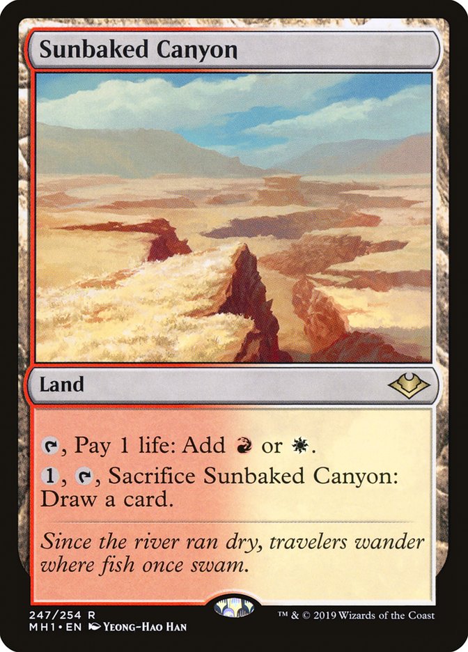 Sunbaked Canyon [Modern Horizons] | Clutch Gaming