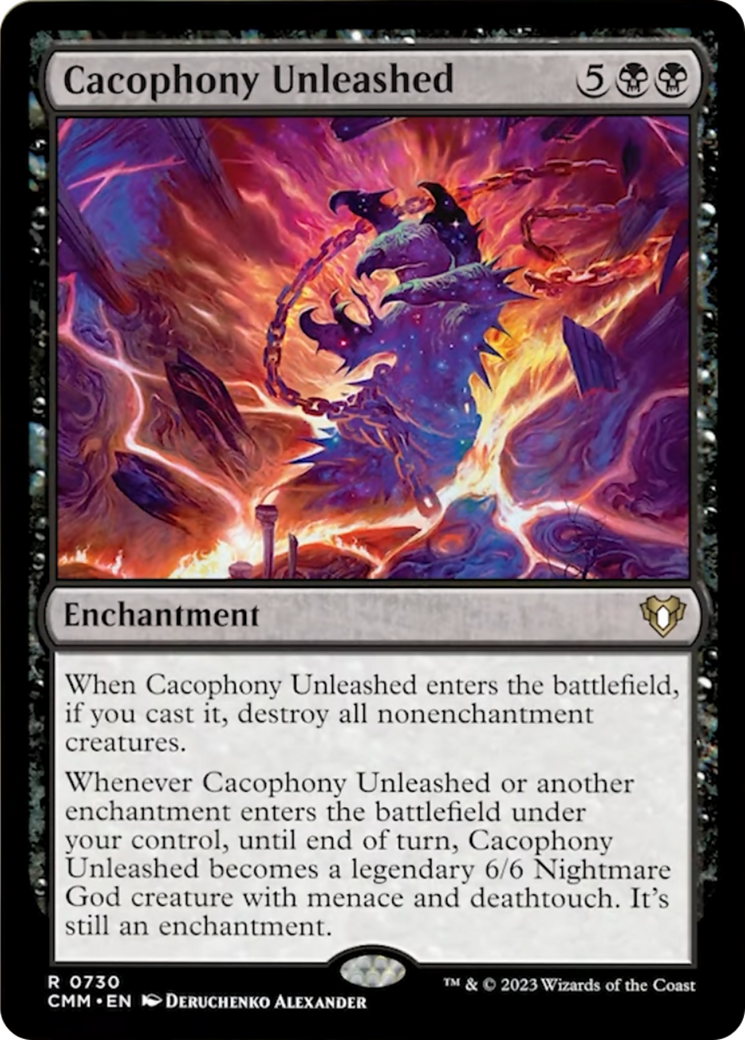 Cacophony Unleashed [Commander Masters] | Clutch Gaming