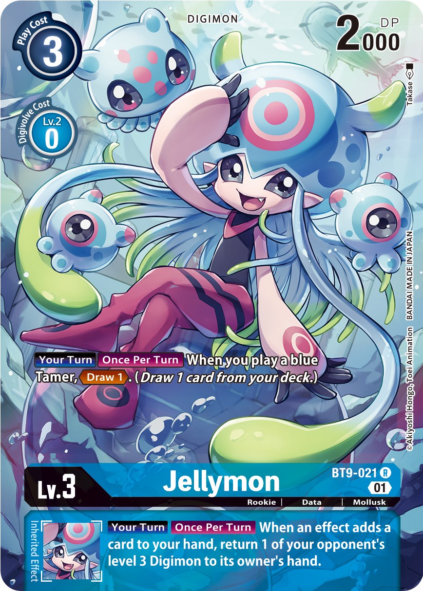 Jellymon [BT9-021] (Alternate Art) [X Record] | Clutch Gaming