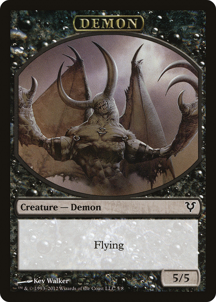 Angel // Demon Double-Sided Token [Avacyn Restored Tokens] | Clutch Gaming
