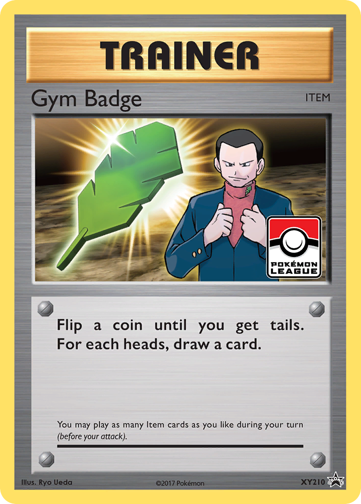 Gym Badge (XY210) (Giovanni) [XY: Black Star Promos] | Clutch Gaming