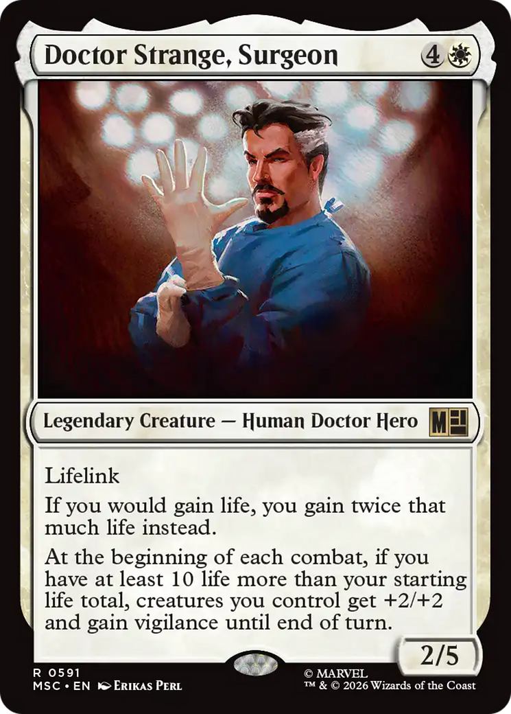 Doctor Strange, Surgeon [Marvel Super Heroes Commander] | Clutch Gaming