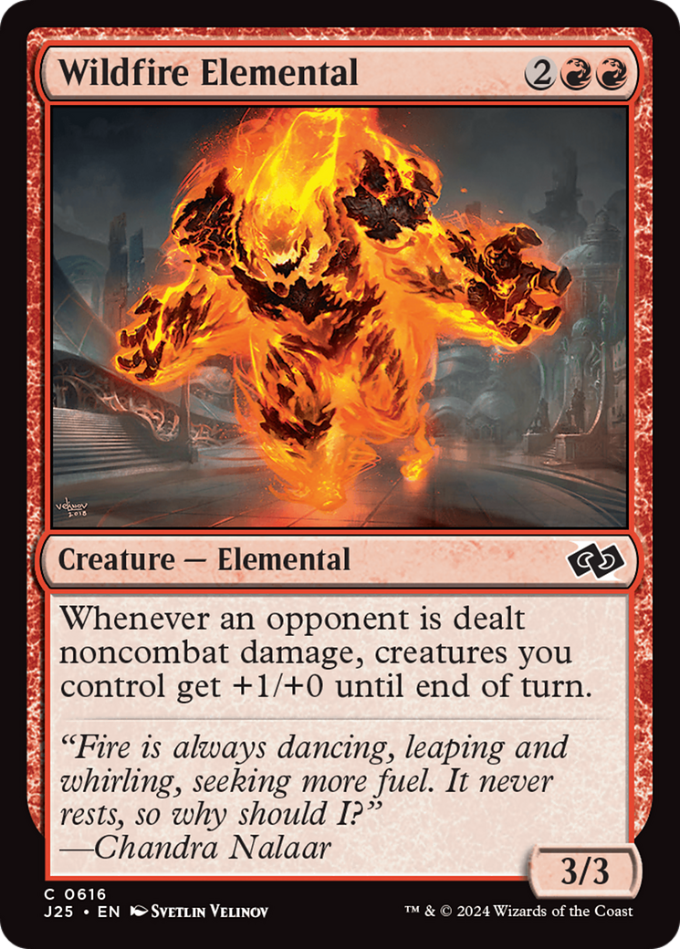 Wildfire Elemental [Foundations Jumpstart] | Clutch Gaming