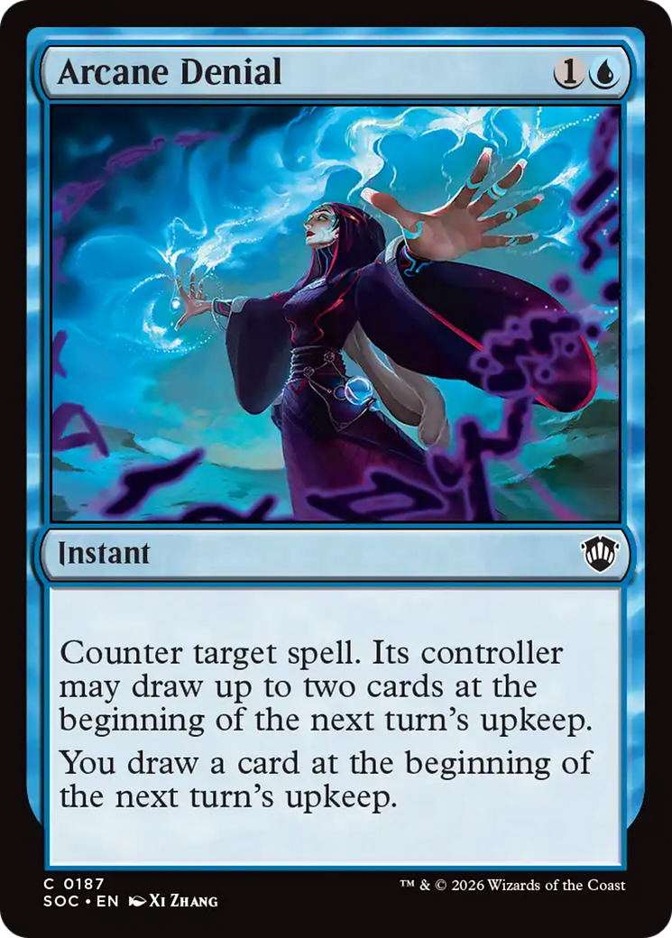 Arcane Denial [Secrets of Strixhaven Commander] | Clutch Gaming