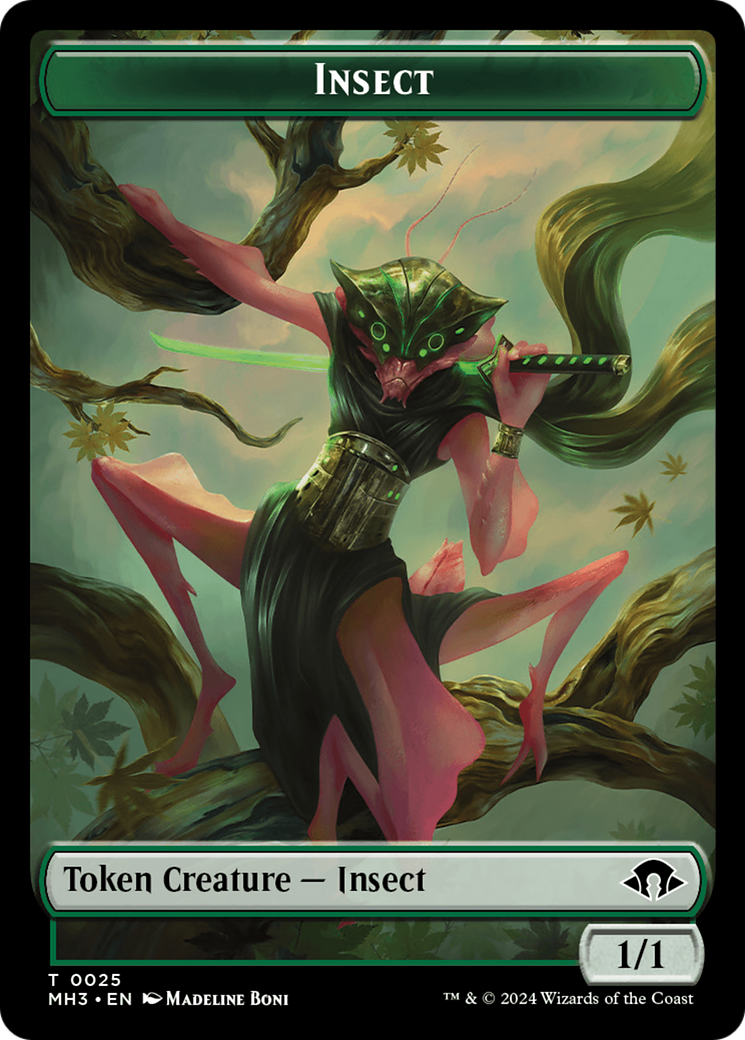 Insect Token (0025) [Modern Horizons 3 Tokens] | Clutch Gaming