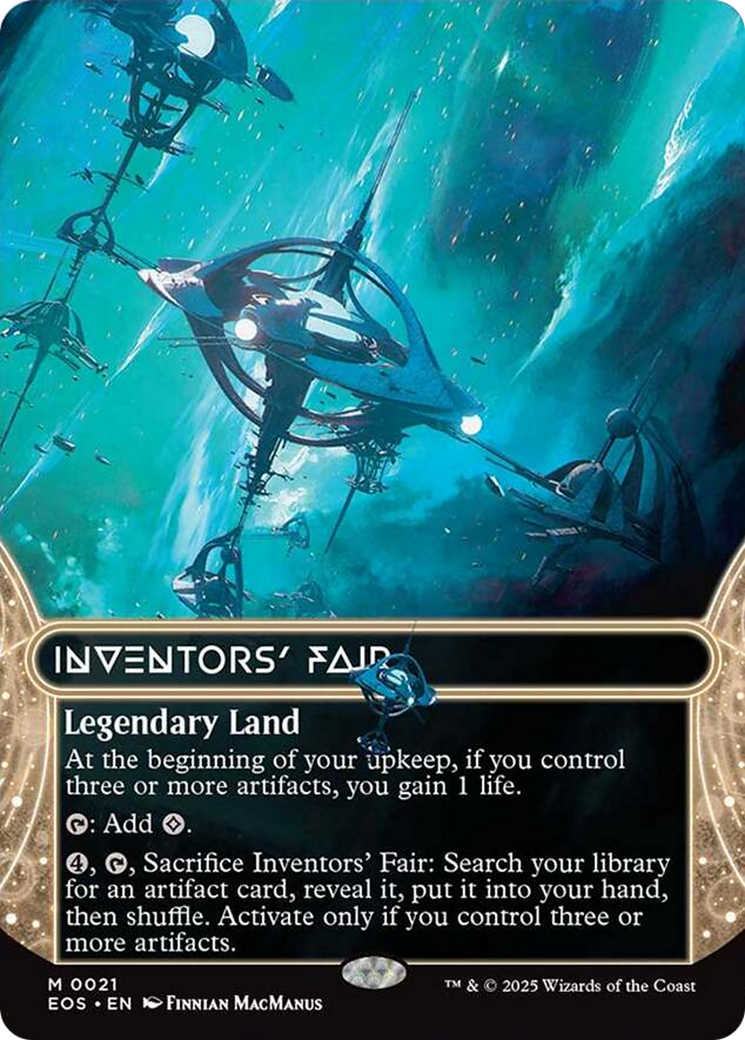Inventors' Fair (0021) (Borderless) [Edge of Eternities: Stellar Sights] | Clutch Gaming