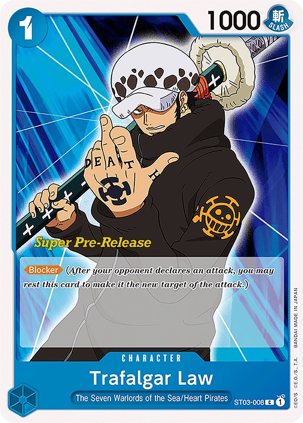 Trafalgar Law [Super Pre-Release Starter Deck: The Seven Warlords of the Sea] | Clutch Gaming