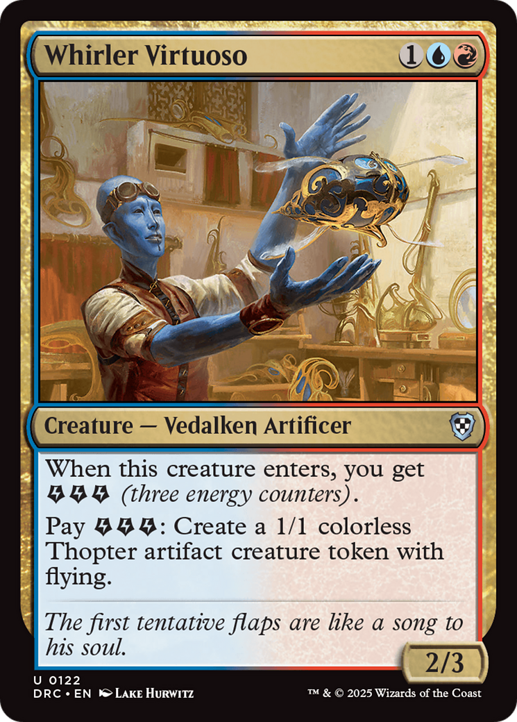 Whirler Virtuoso [Aetherdrift Commander] | Clutch Gaming