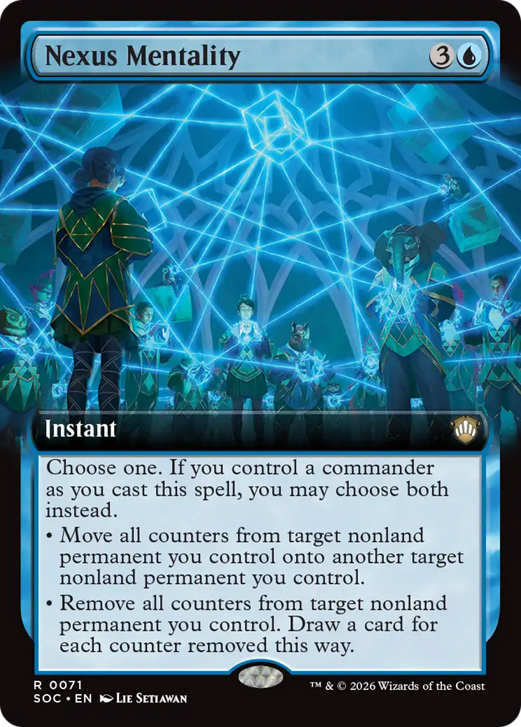Nexus Mentality (Extended Art) [Secrets of Strixhaven Commander] | Clutch Gaming