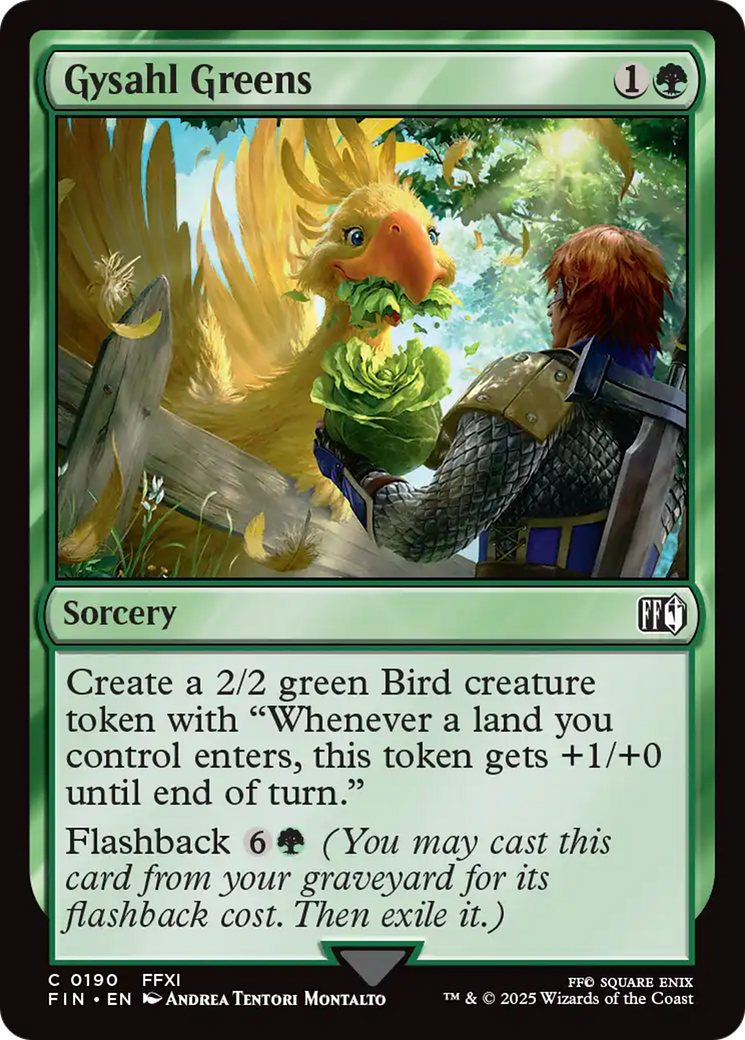 Gysahl Greens [FINAL FANTASY] | Clutch Gaming