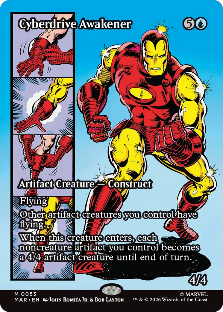 Cyberdrive Awakener (Borderless) [Marvel Universe: Eternal-Legal] | Clutch Gaming
