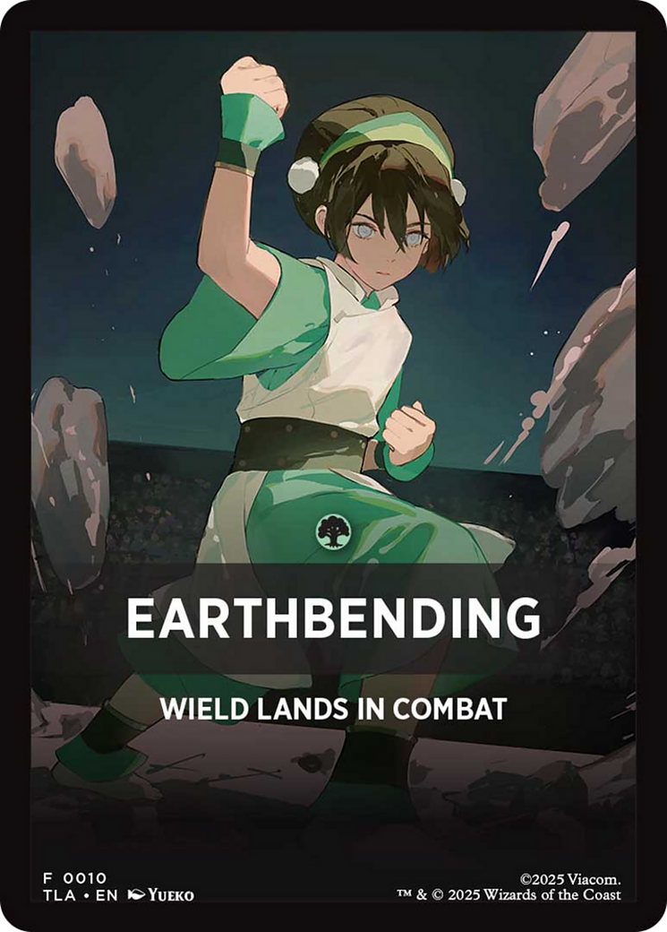 Earthbending Theme Card [Avatar: The Last Airbender] | Clutch Gaming