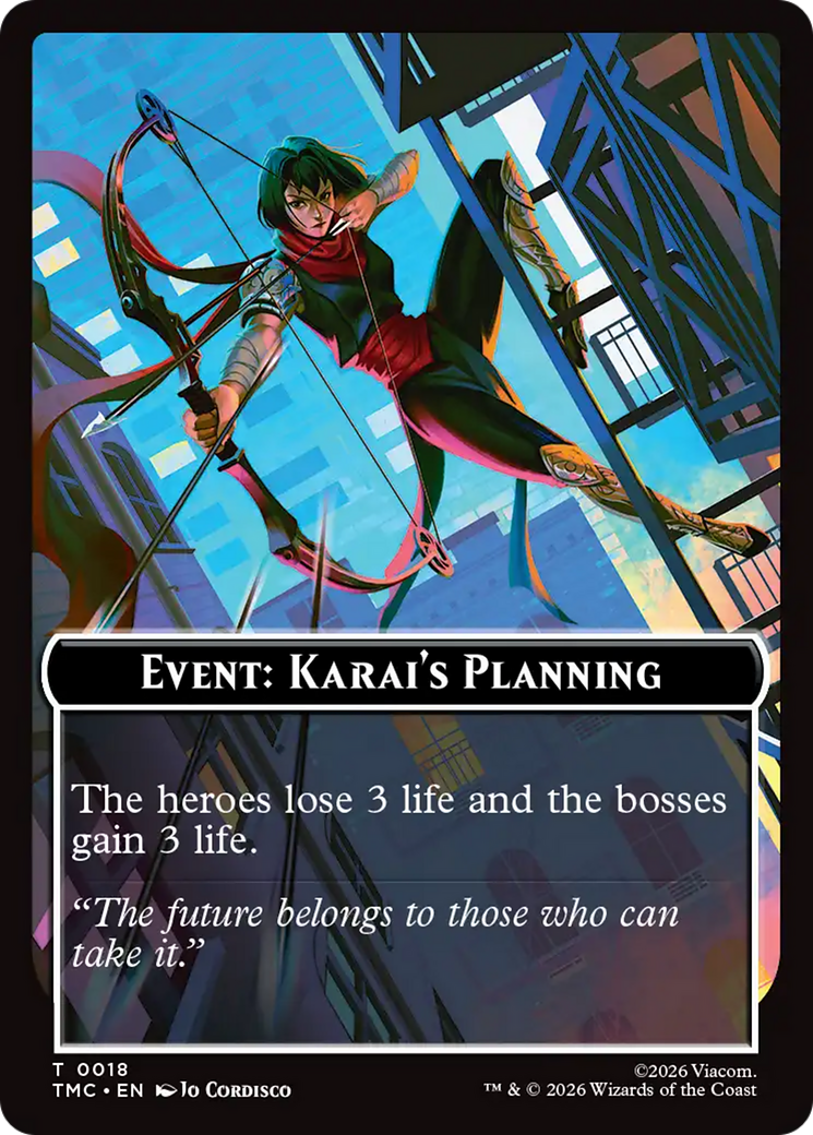Event: Karai's Planning [Teenage Mutant Ninja Turtles Commander Tokens] | Clutch Gaming