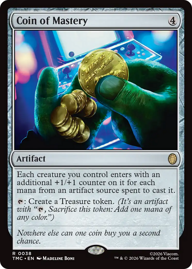 Coin of Mastery [Teenage Mutant Ninja Turtles Commander] | Clutch Gaming