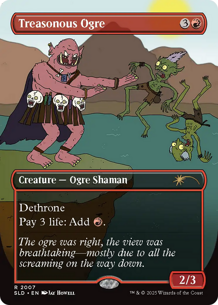 Treasonous Ogre [Secret Lair Drop Series] | Clutch Gaming