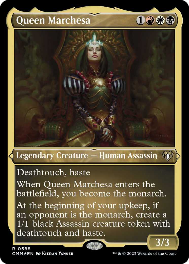 Queen Marchesa (Foil Etched) [Commander Masters] | Clutch Gaming