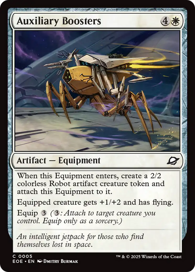 Auxiliary Boosters [Edge of Eternities] | Clutch Gaming