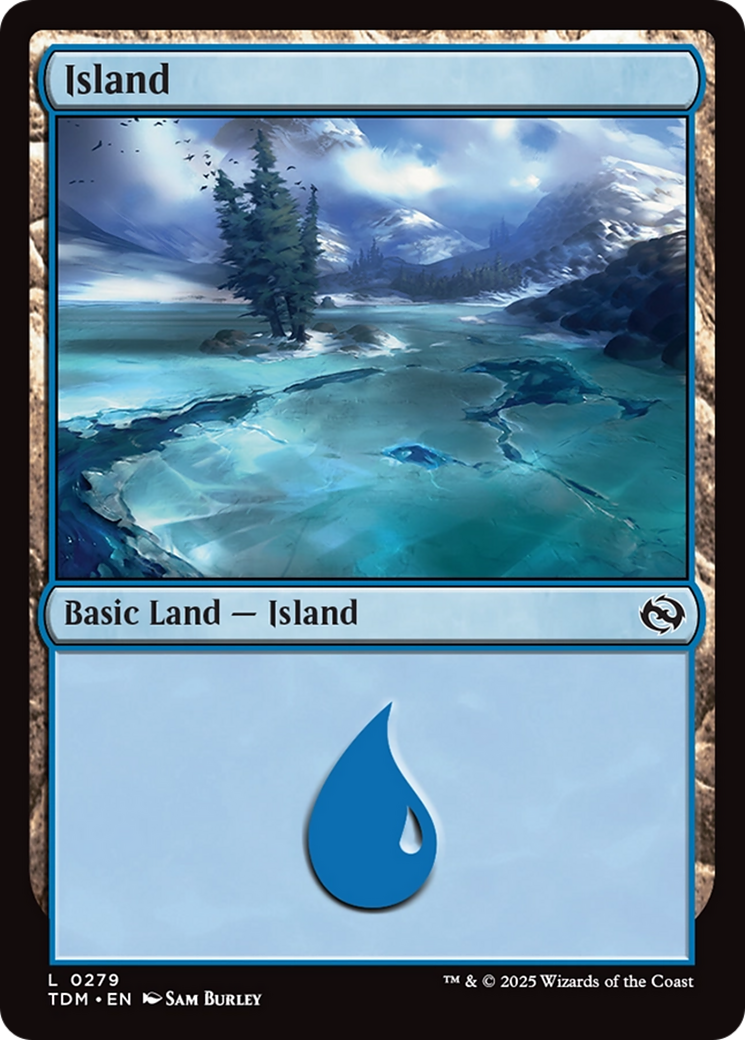 Island (0279) [Tarkir: Dragonstorm] | Clutch Gaming