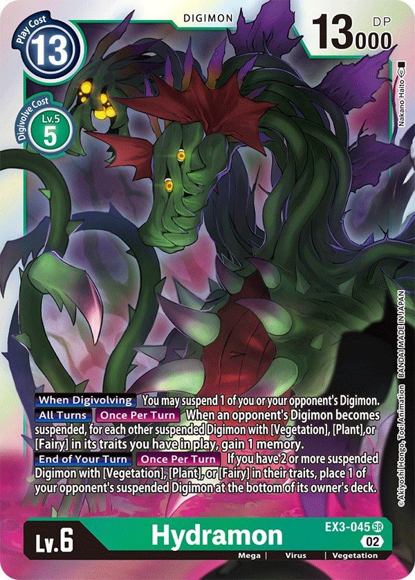 Hydramon [EX3-045] [Draconic Roar] | Clutch Gaming