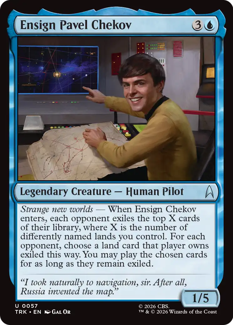 Ensign Pavel Chekov [Star Trek] | Clutch Gaming