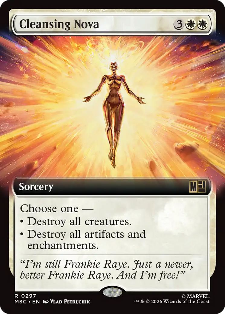 Cleansing Nova (Extended Art) [Marvel Super Heroes Commander] | Clutch Gaming