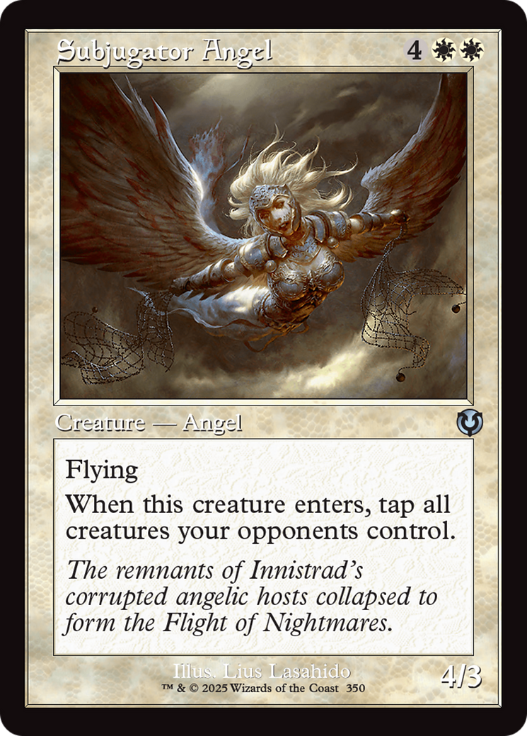 Subjugator Angel (Retro Frame) [Innistrad Remastered] | Clutch Gaming