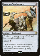 Loxodon Warhammer [Phyrexia: All Will Be One Commander] | Clutch Gaming